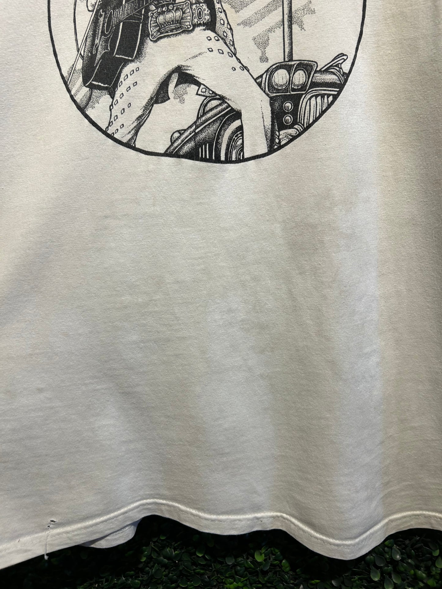 90s Cowtown Guitars Las Vegas T-Shirt. Size XL