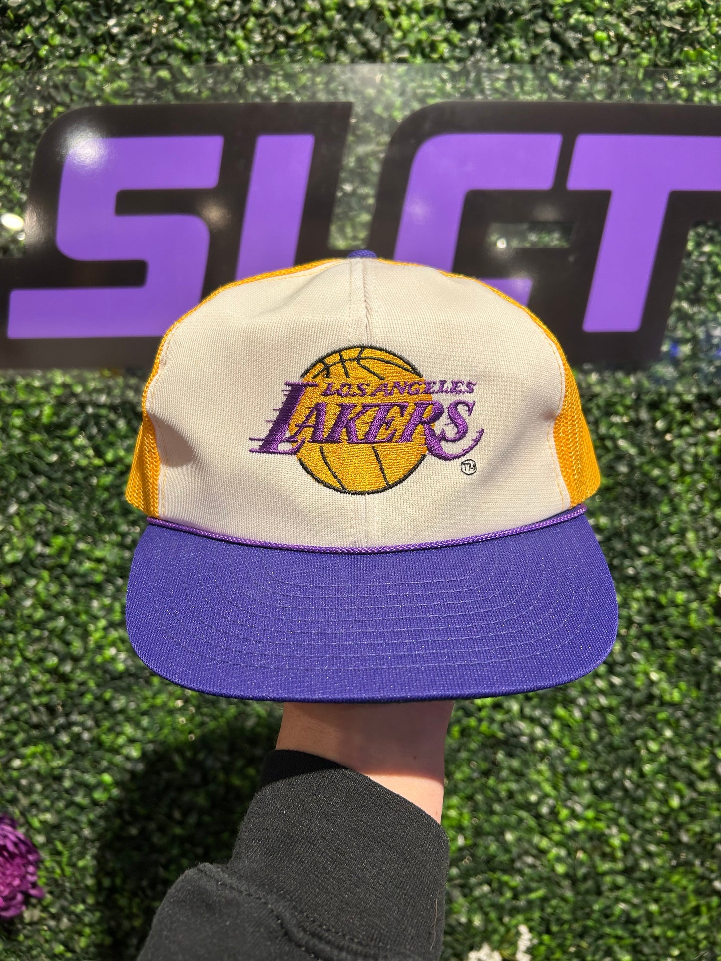 80s Los Angeles Lakers Trucker Hat