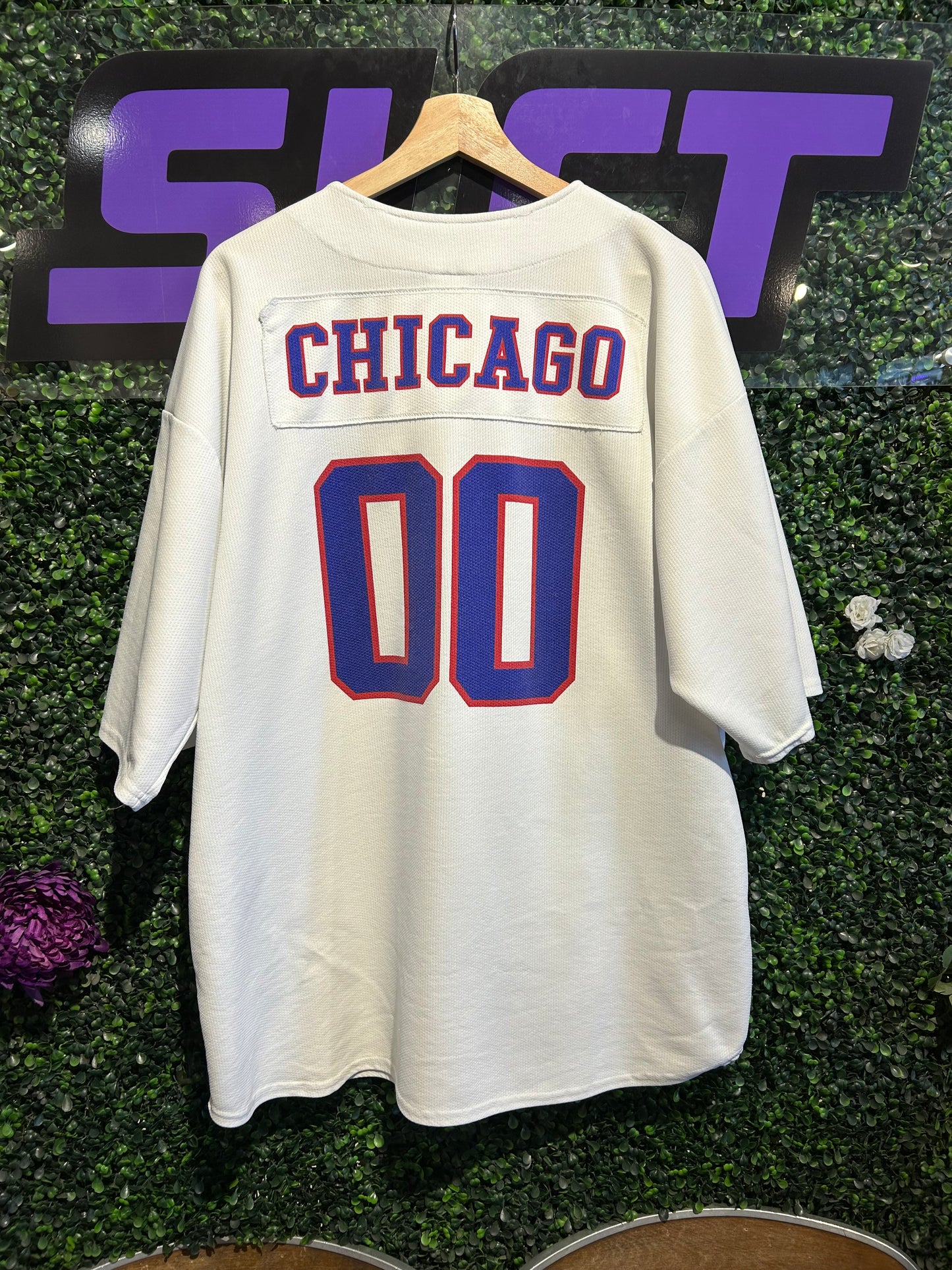 Vintage Hard Rock Cafe Chicago Baseball Jersey. Size XXL