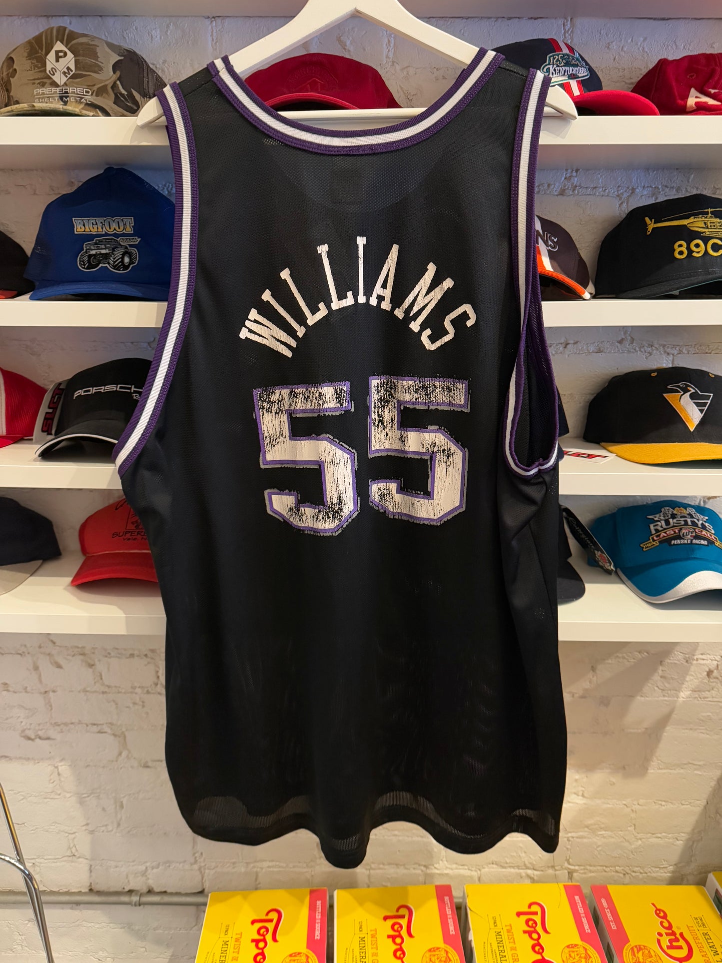 Vintage Champion Sacramento Kings Jason Williams Jersey Size 2XL