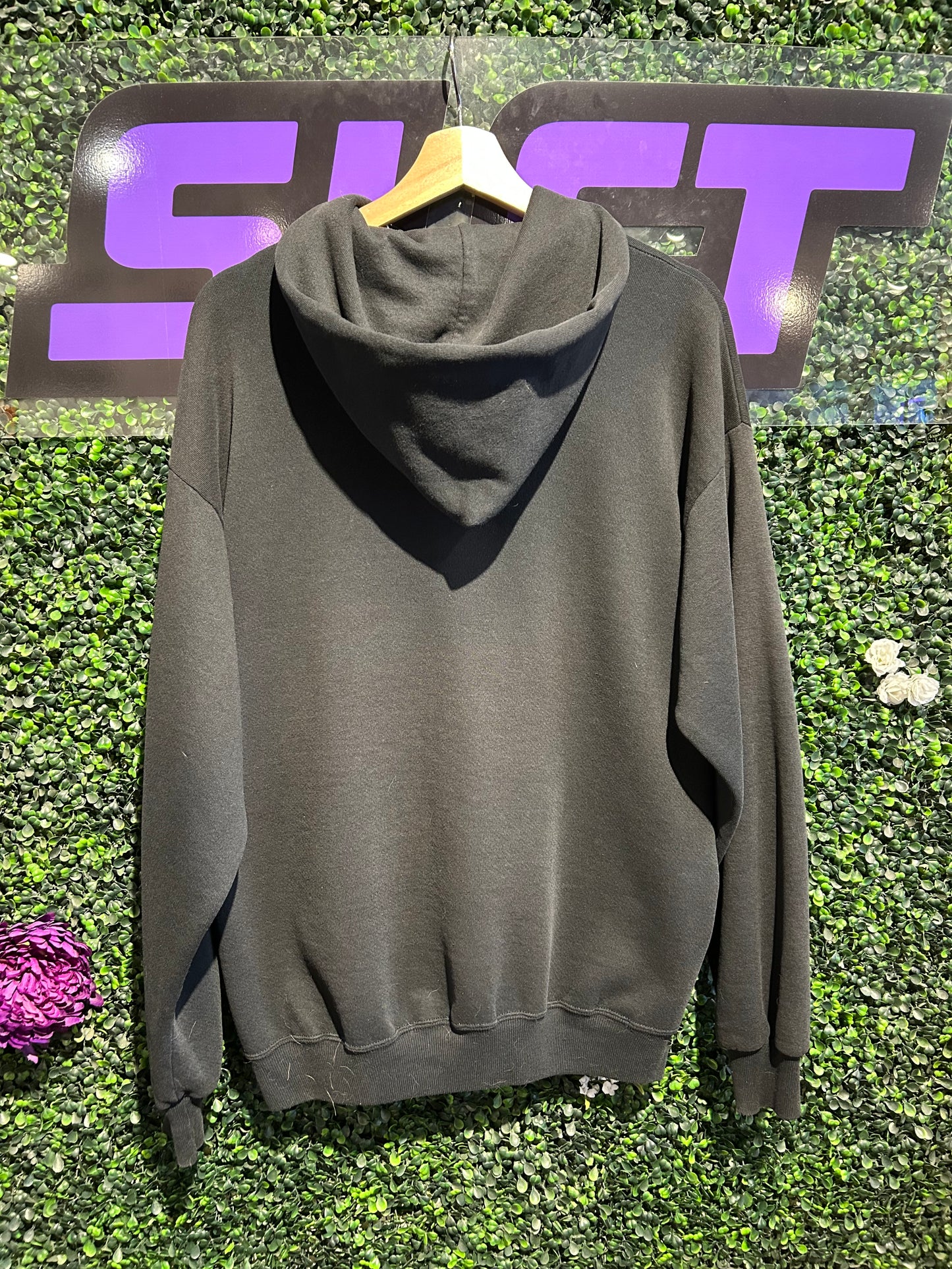 90s Rocky Mountain News Zip-Up Hoodie. Size Large