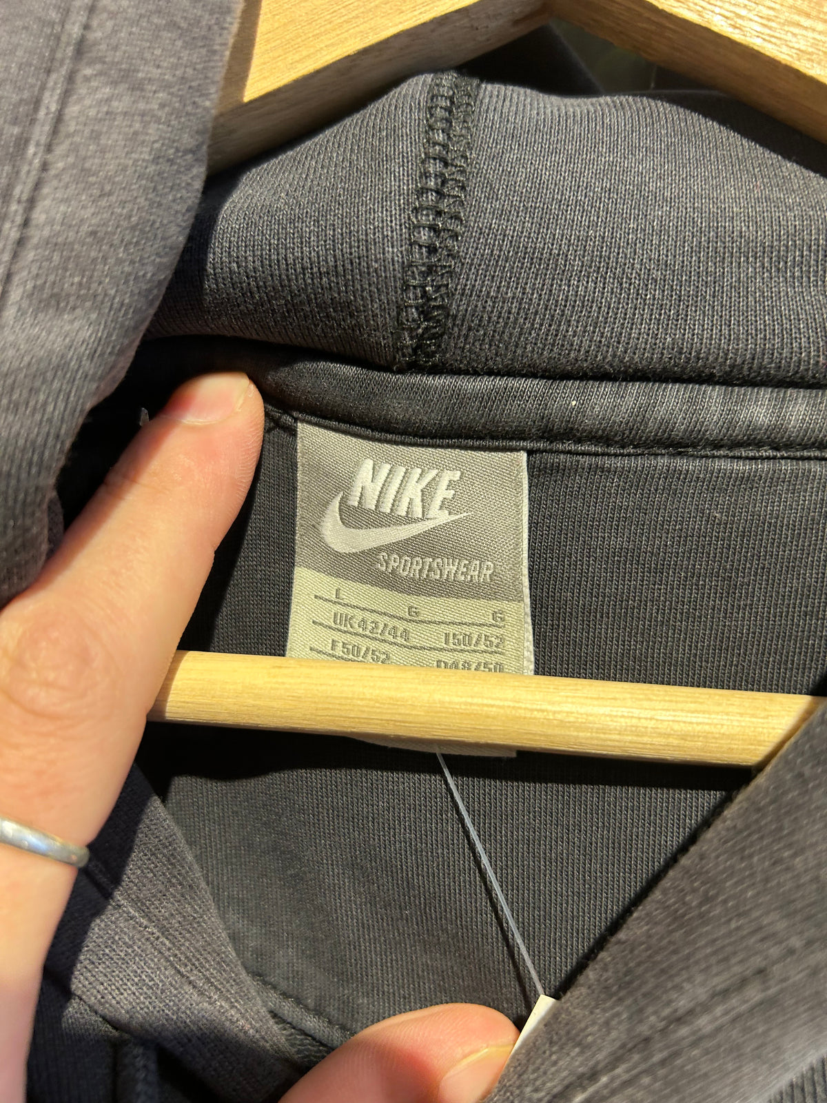 00s Faded Nike Hoodie. Size Large
