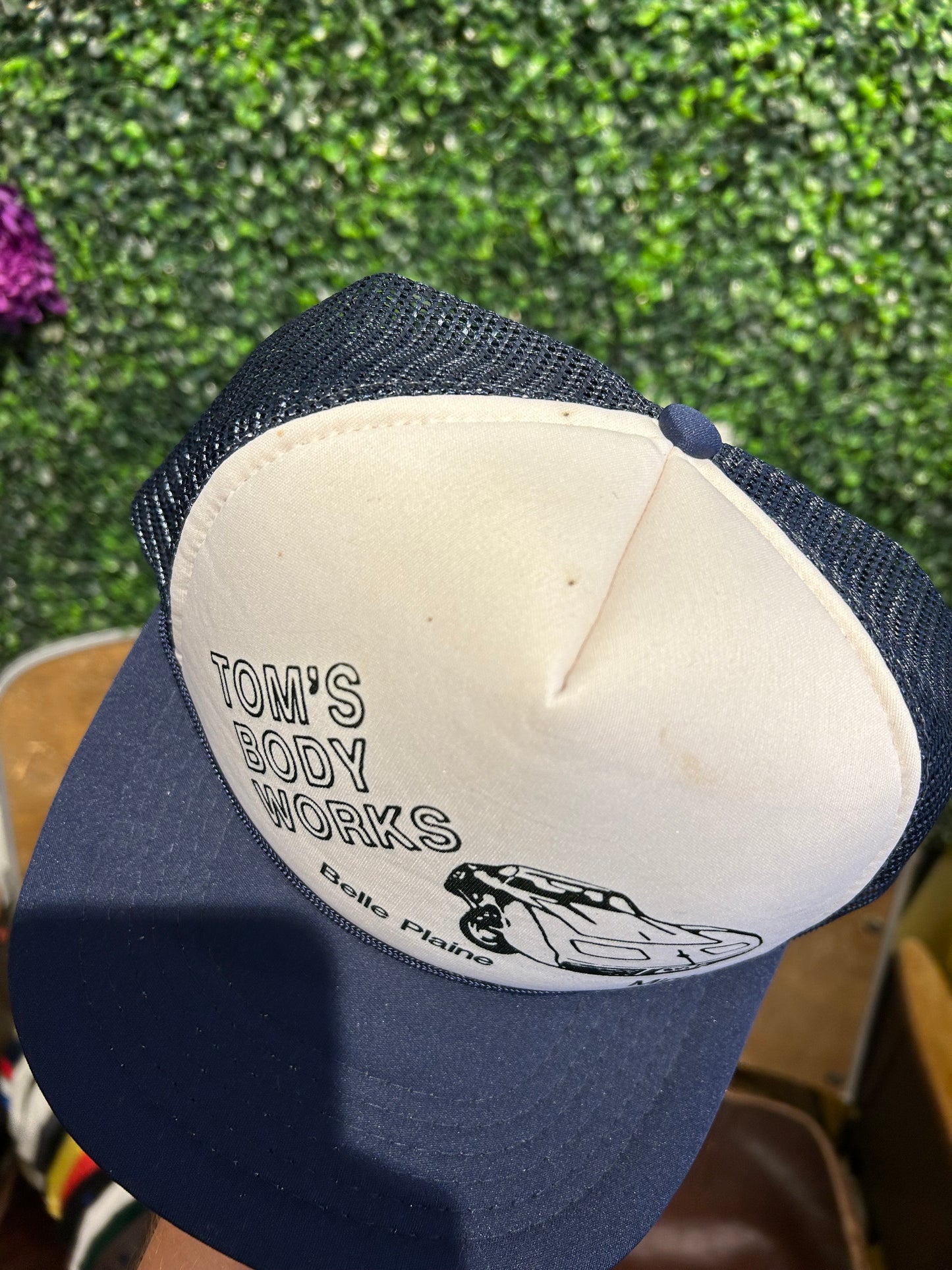 Vintage Tom’s Body Works Trucker Hat