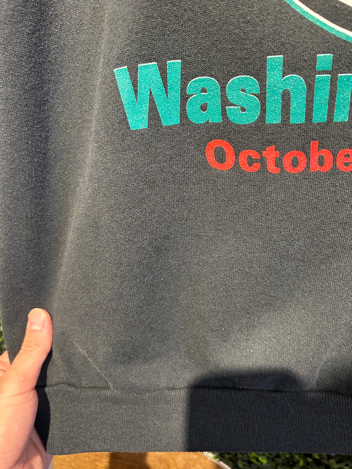 1995 One Million Man March Washington D.C. Crewneck. Size XL