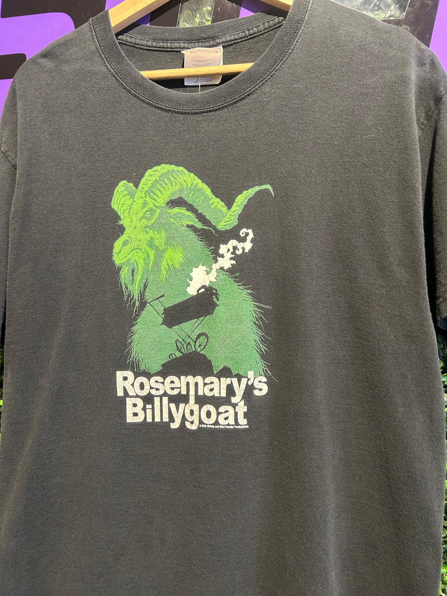 Vintage Rosemary’s Billygoat T-Shirt. Size Large