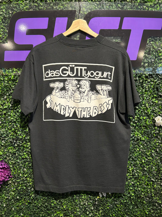 90s DasGüttYogurt “Simply The Best” T-Shirt. Size Large