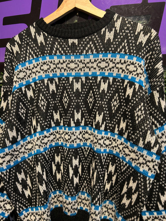 Vintage Claybrooke Wool-Blend Knit Sweater. Size M/L