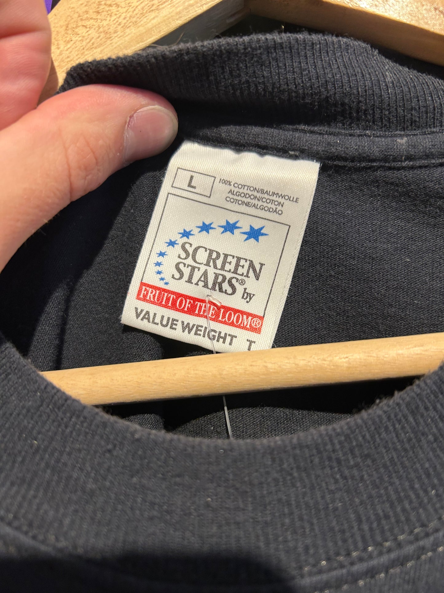 2000 Twisted Sister “We’re Not Gonna Take It” Euro Tour T-Shirt. Size L/XL