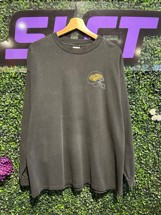 Vintage Windsor Canadian Football LS Shirt. Size XL