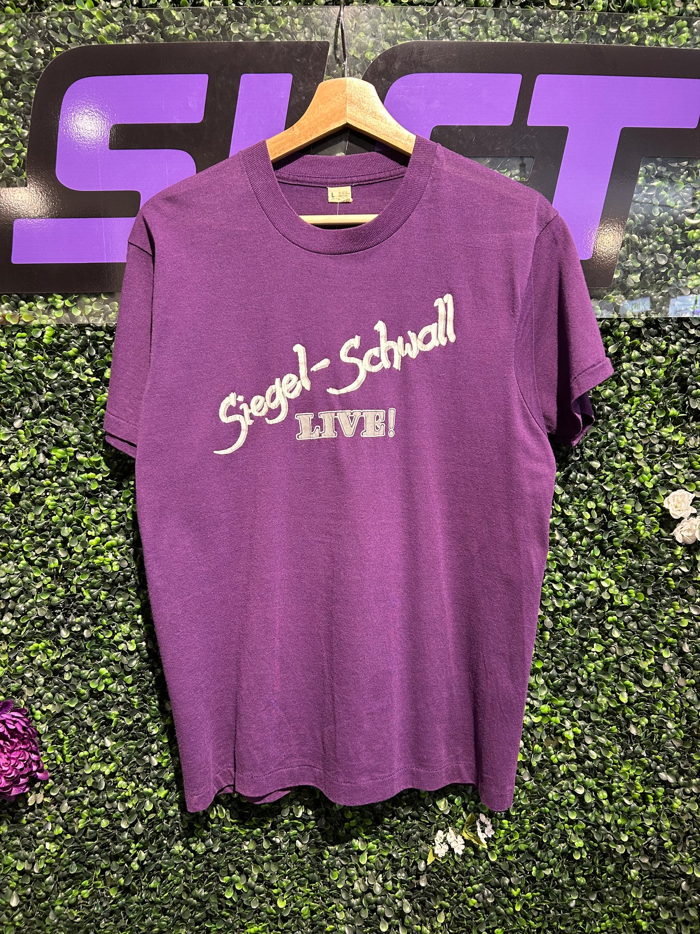 1988 Siegel-Schwall Live Reunion Concert T-Shirt. Size M/L