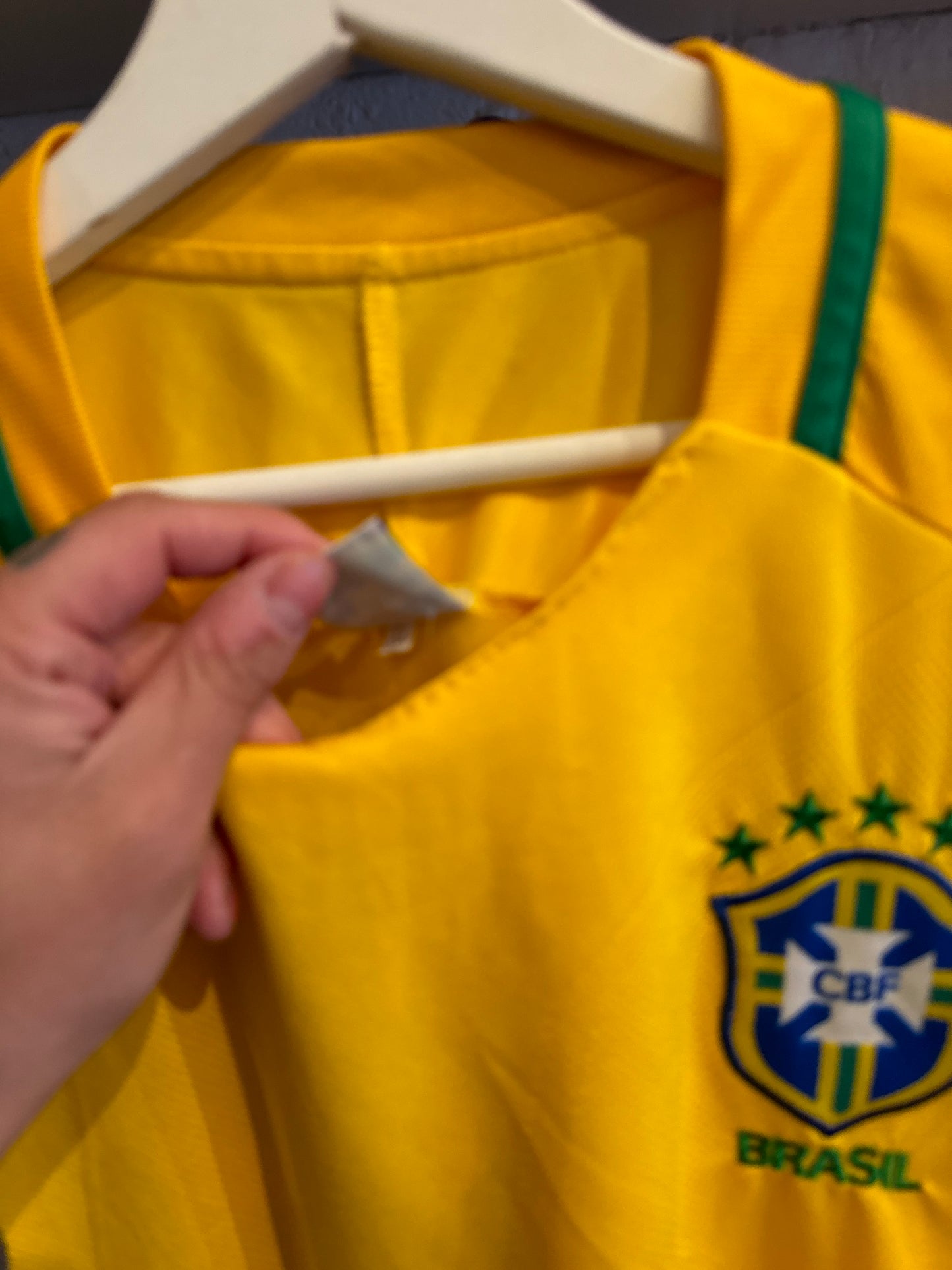 Brazil Soccer Jersey Size XL