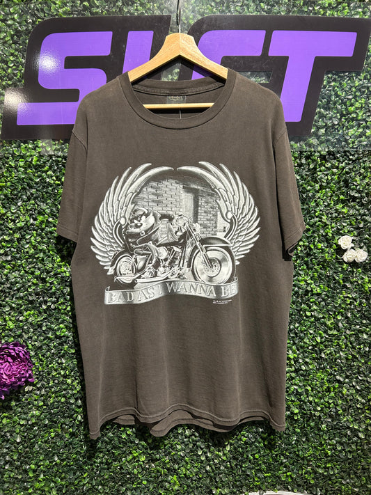 1997 Taz “Bad As I Wanna Be” Dennis Rodman Parody T-Shirt. Size L/XL