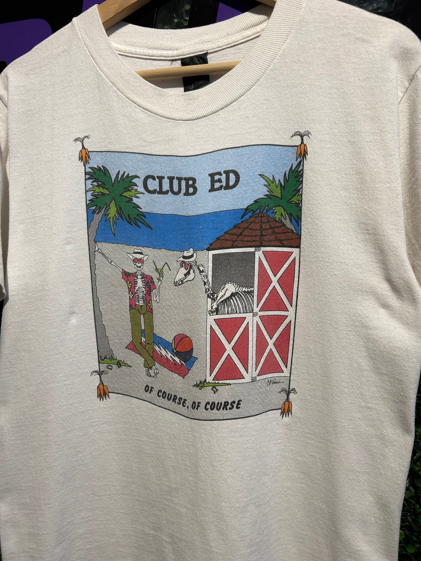 80s Grateful Dead Club Ed T-Shirt. Size M/L