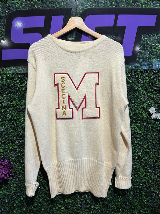 50s Scecina Knit Sweater. Size M/L
