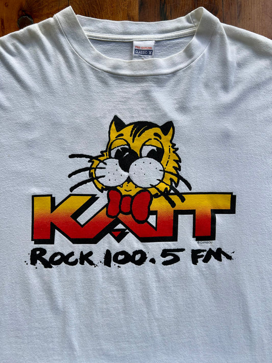 90s KATT Rock Radio T-Shirt. Size XL