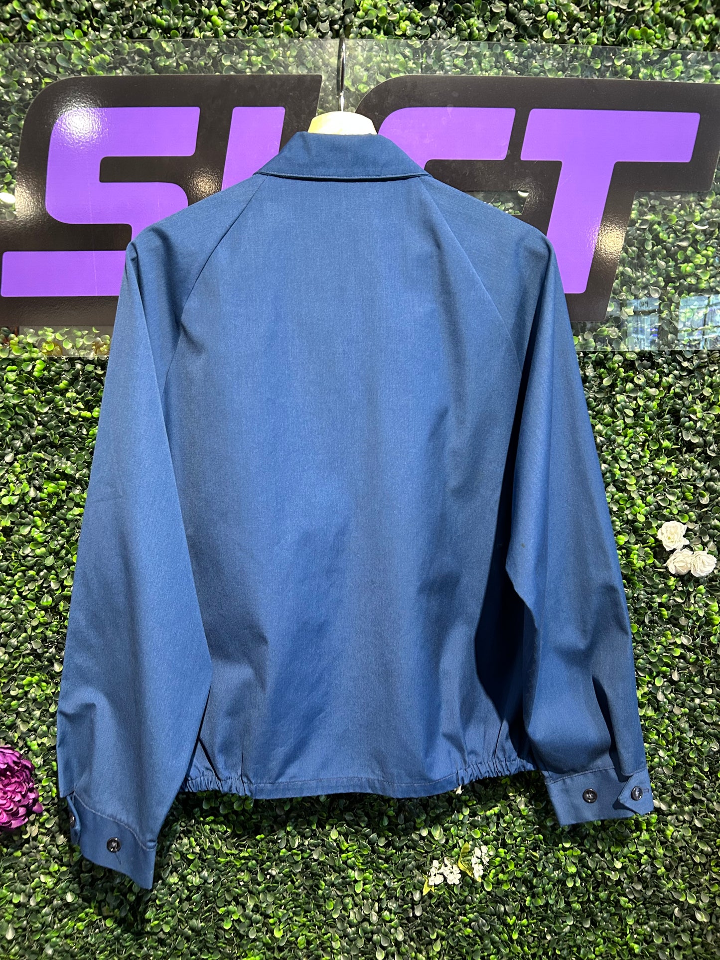 70s USS Joseph Hewes Military Zip-Up Jacket. Size M/L