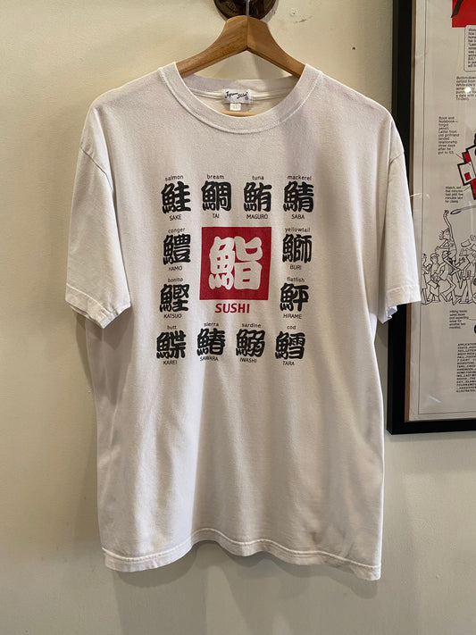 90’s Sushi shirt. Size L.
