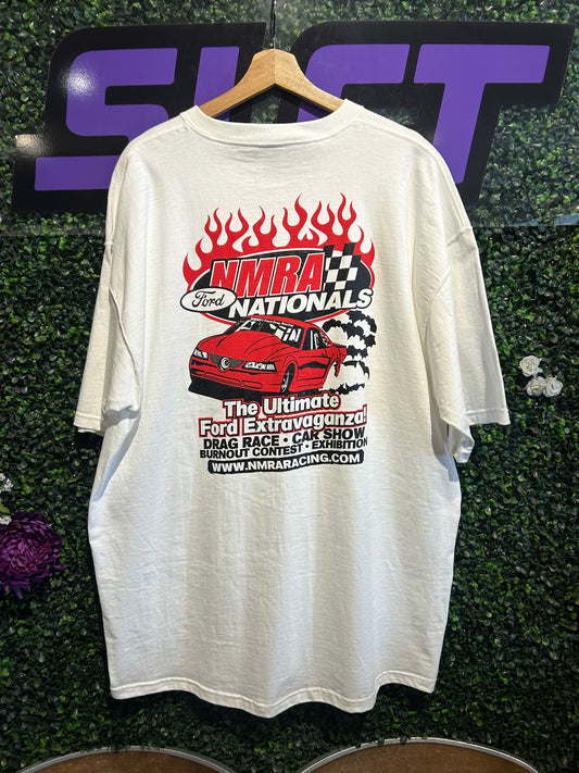 00s NHRA Ford Drag Racing T-Shirt. Size XXL