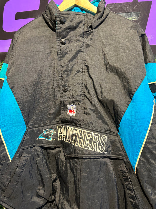 90s Carolina Panthers Starter Puffer Jacket. Size XL