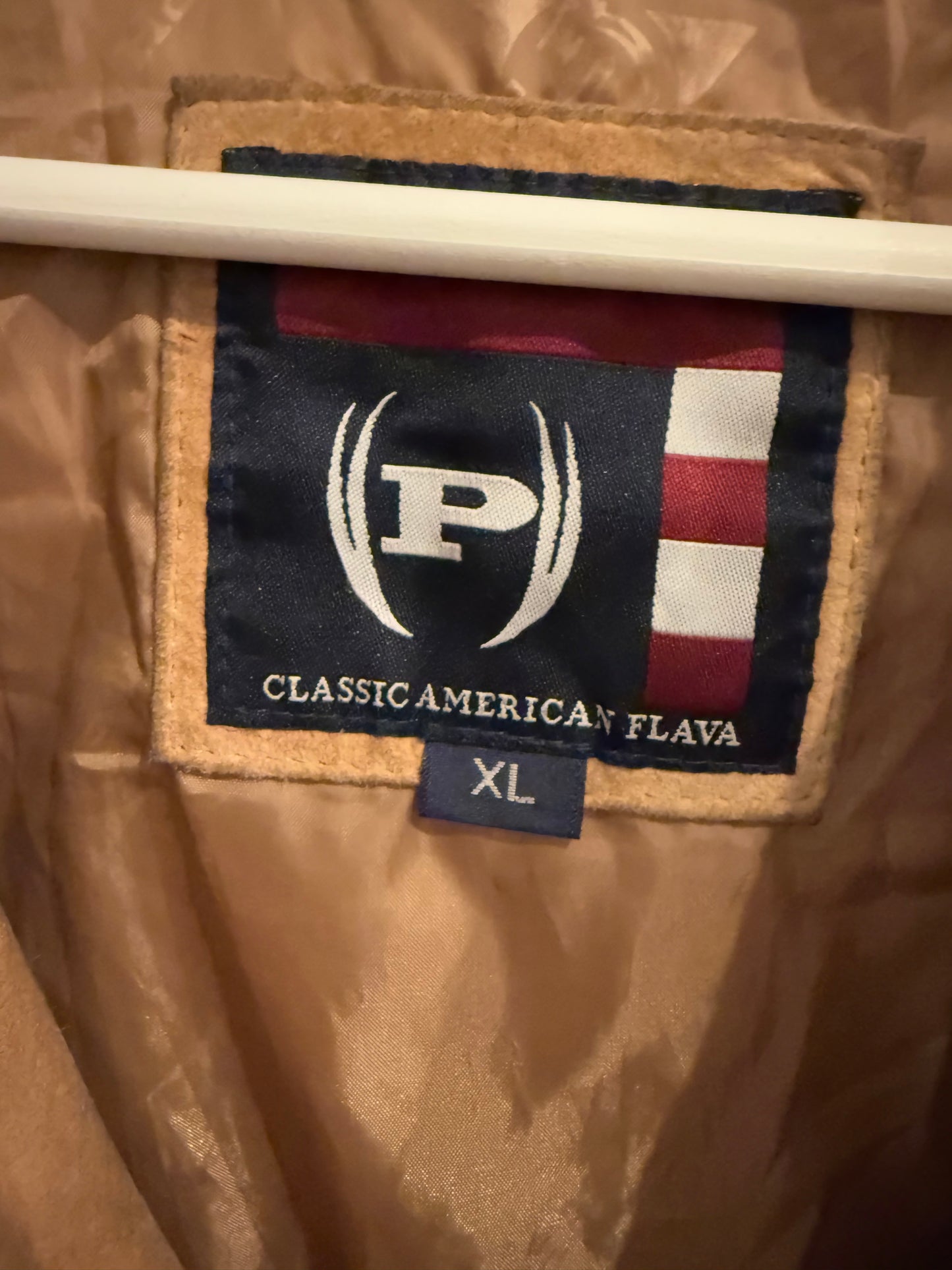 Phat Farm Suede Leather Jacket Size XL