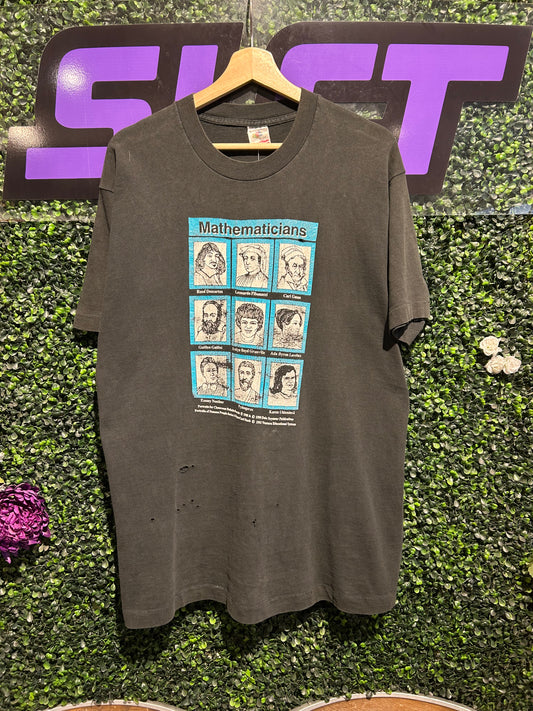 1992 Mathematicians T-Shirt. Size L/XL