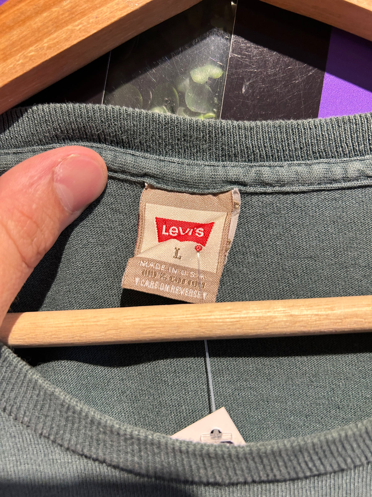 90s Levi’s Jeans T-Shirt. Size Large