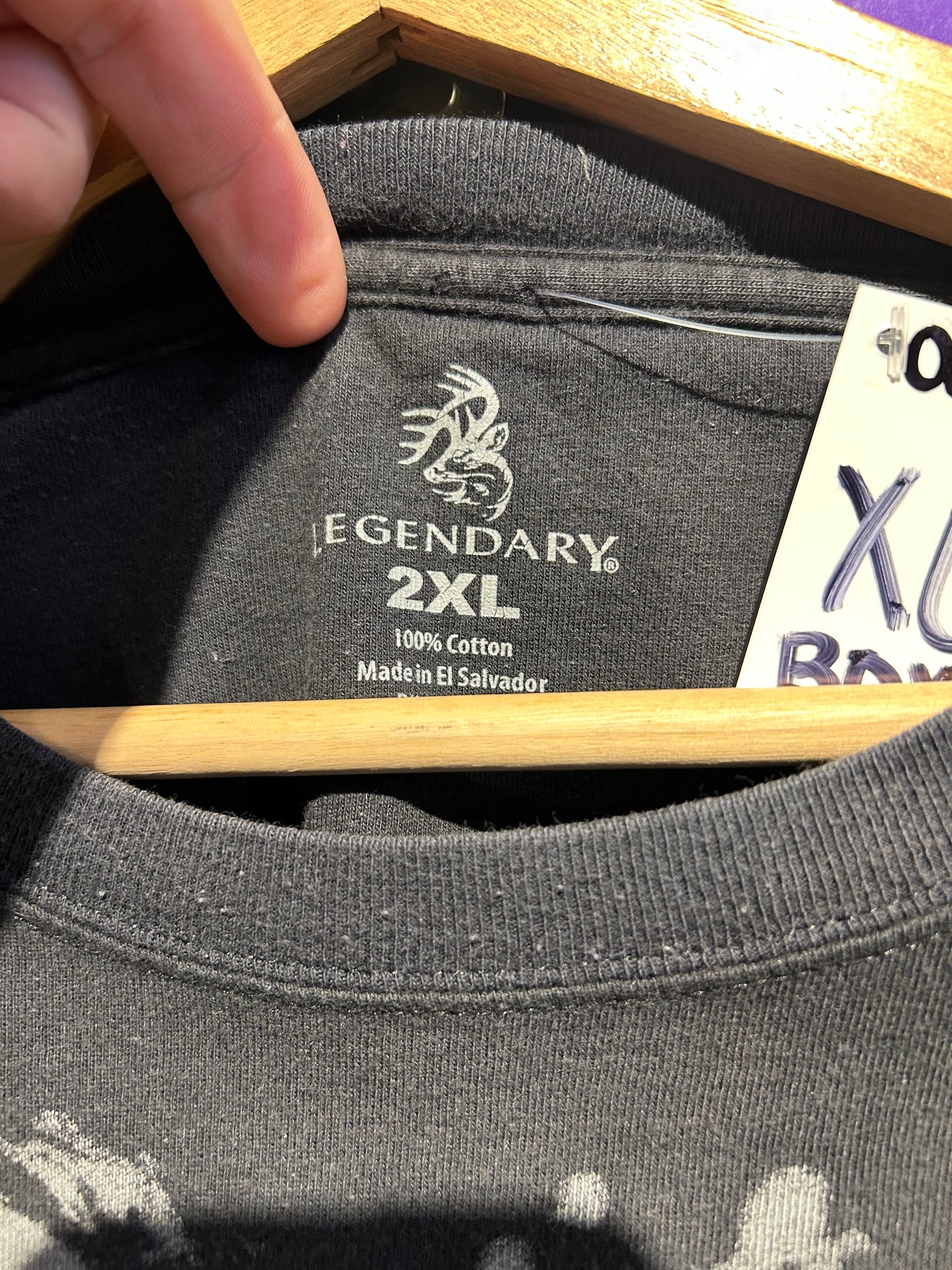 00s Skeleton Crossbow T-Shirt. Size XL (Boxy)