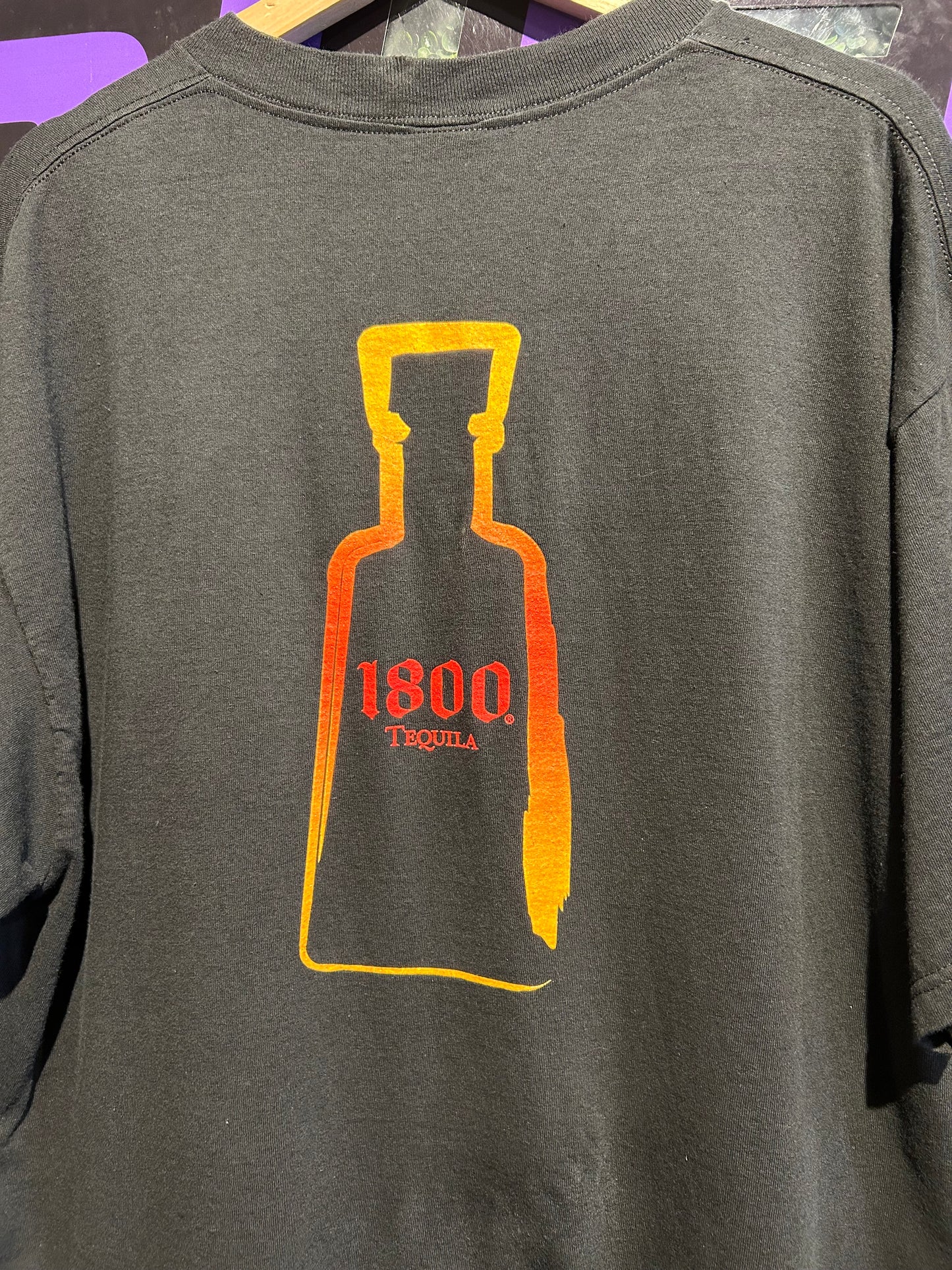 Vintage 1800 Tequila Promo T-Shirt. Size XL