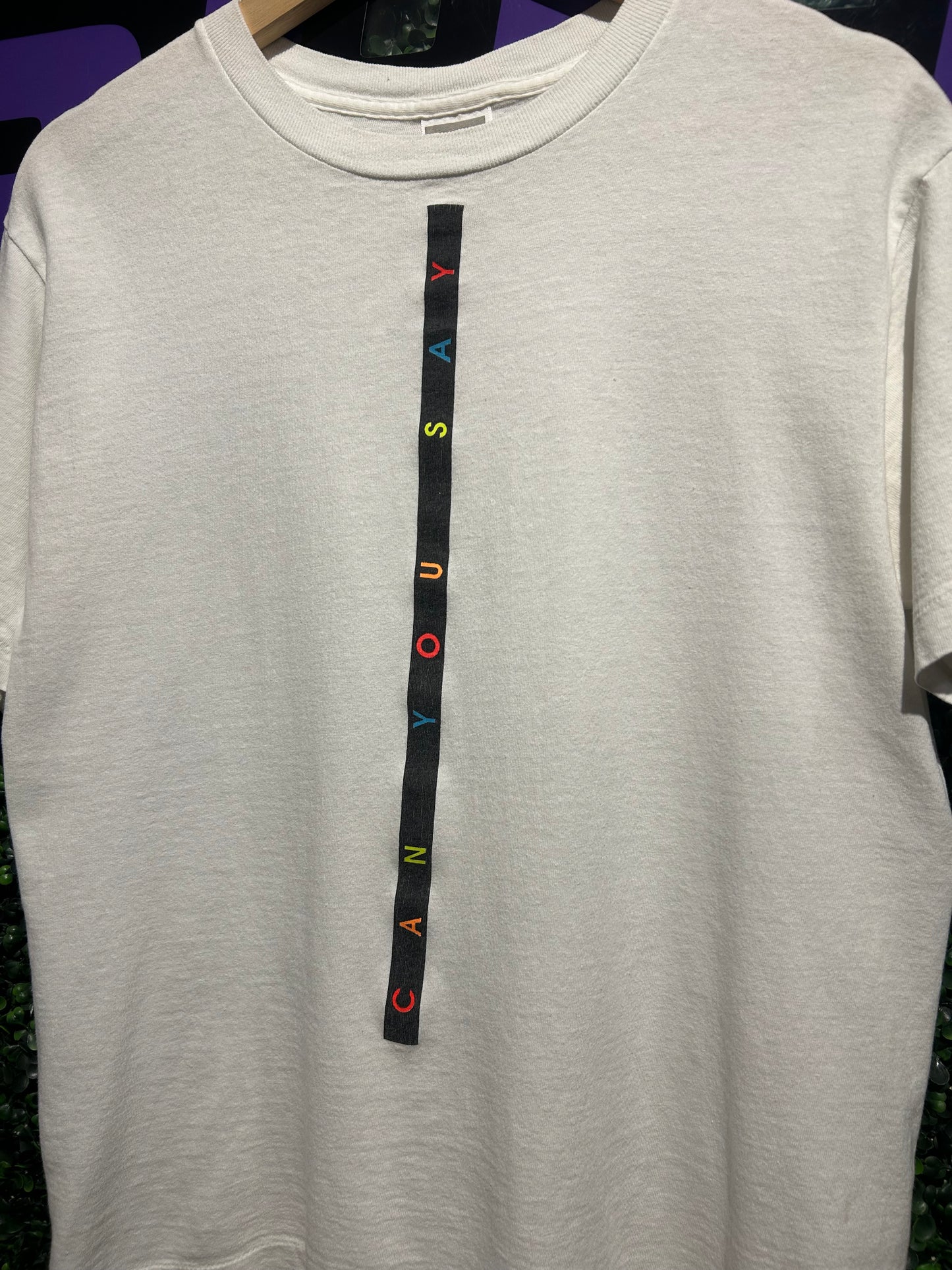 90s Nike Can You Say Kick Some Butt T-Shirt. Size S/M