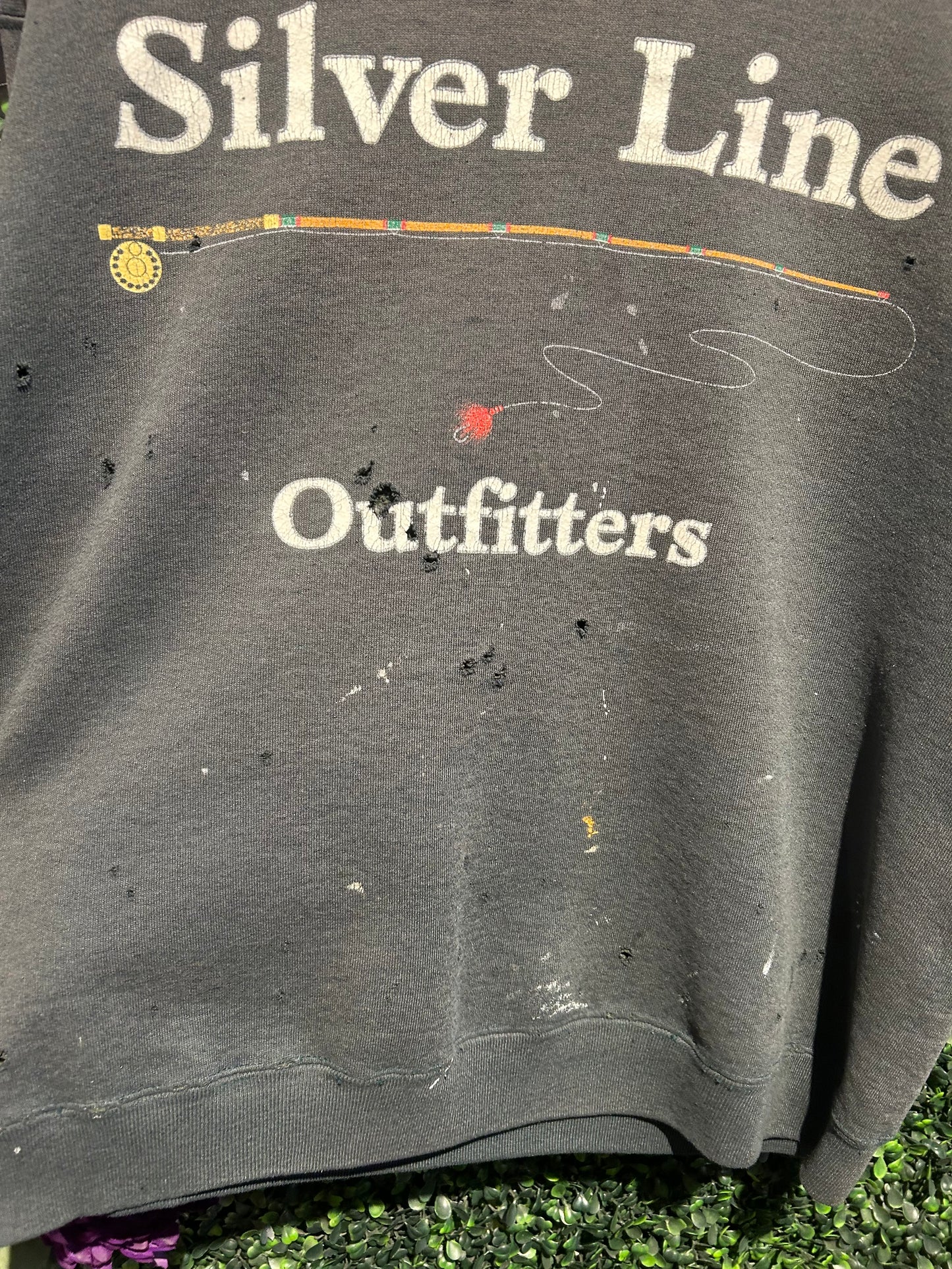 90s Silver Line Outfitters Crewneck. Size M/L
