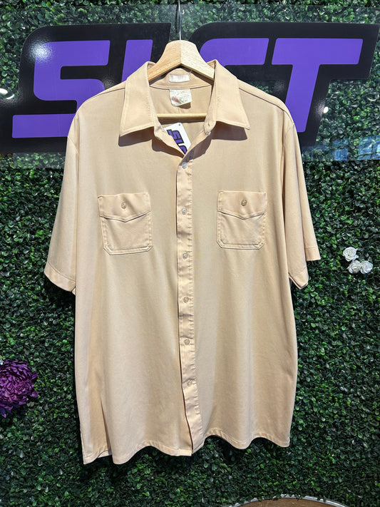70s Sears Button-Up Shirt. Size XL