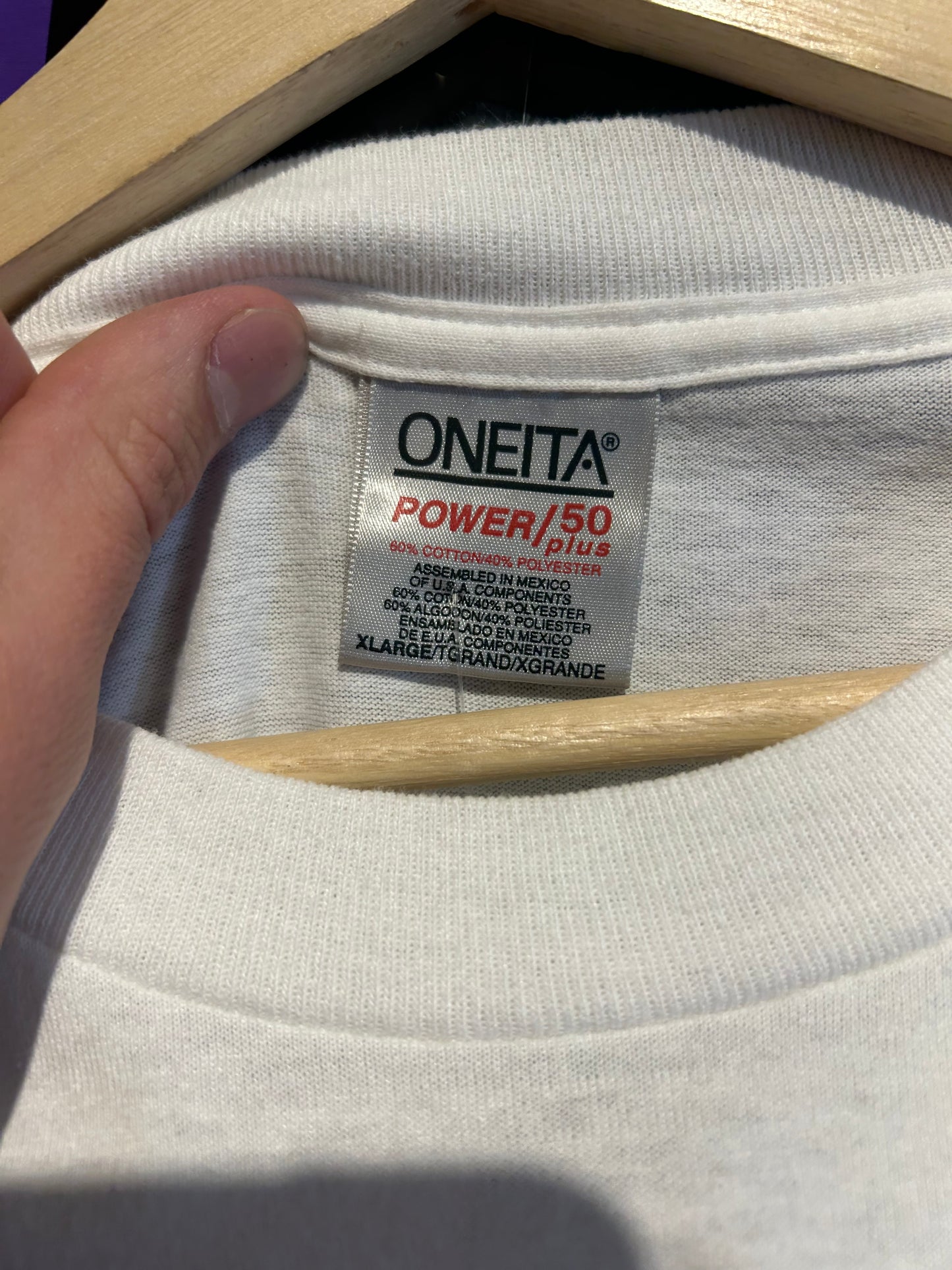 1998 Super Bowl XXXII Edgewater Casino T-Shirt. Size XL