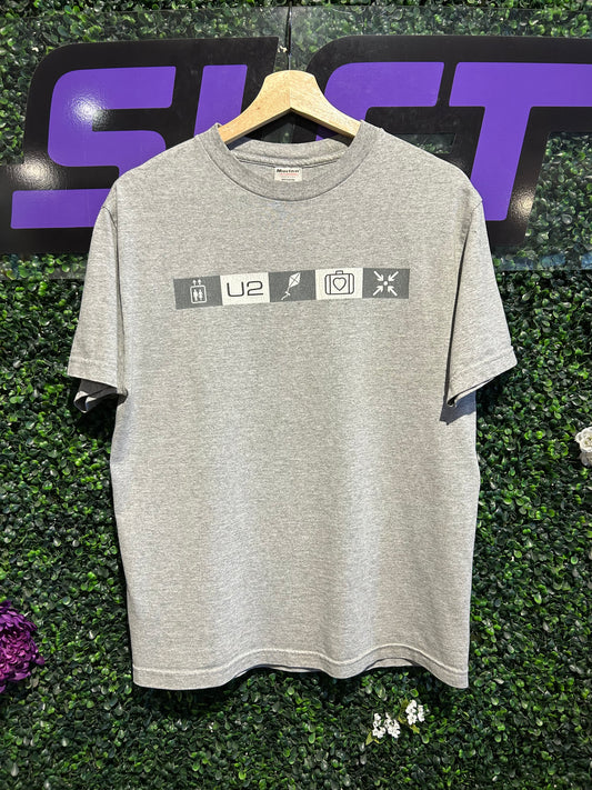 2001 U2 Elevation Tour T-Shirt. Size Medium