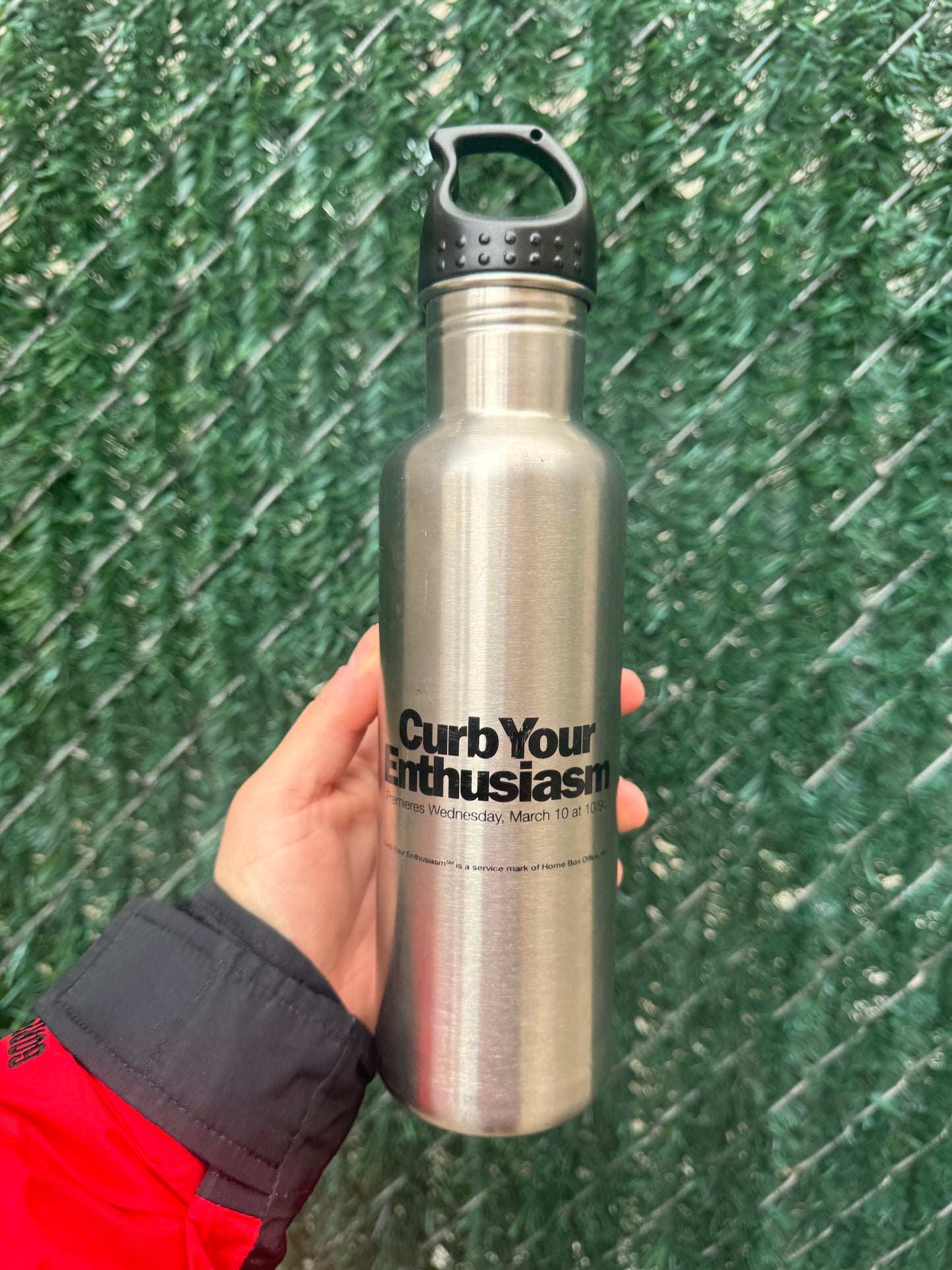 Vintage HBO Curb Your Enthusiasm Stainless Steel Watter Bottle