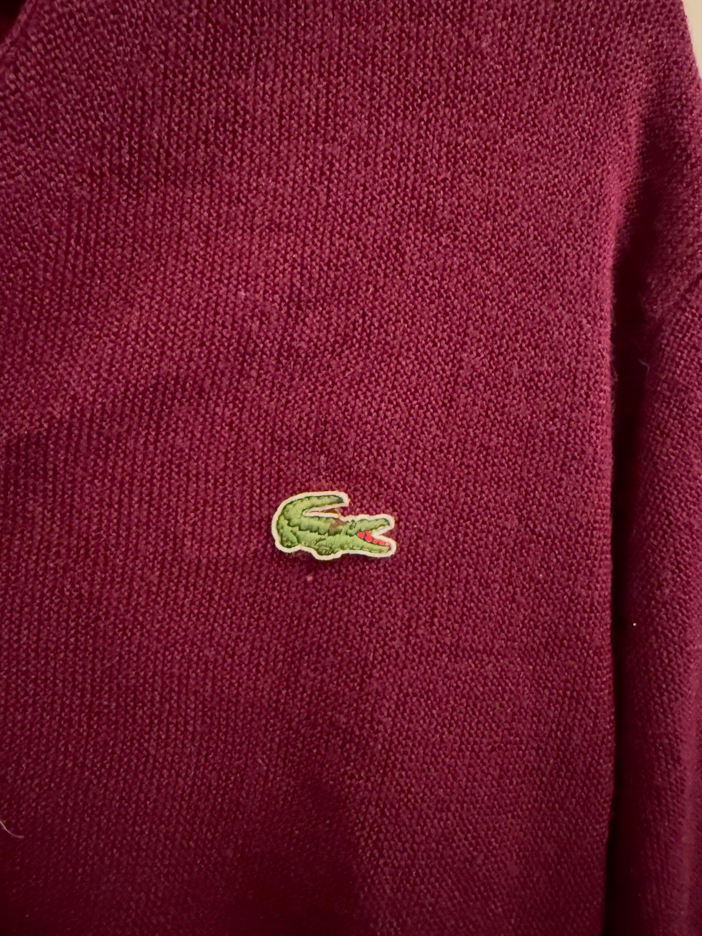 Vintage Izod Lacoste Cardigan Size Small