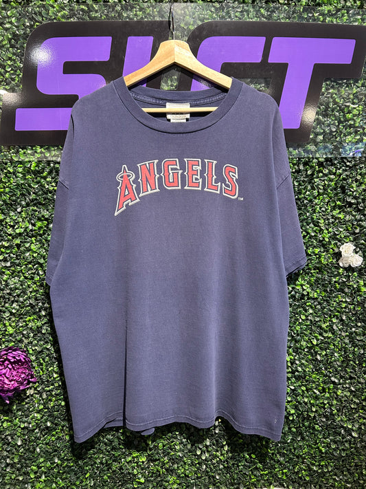 2002 Anaheim Angels Adidas T-Shirt. Size XXL