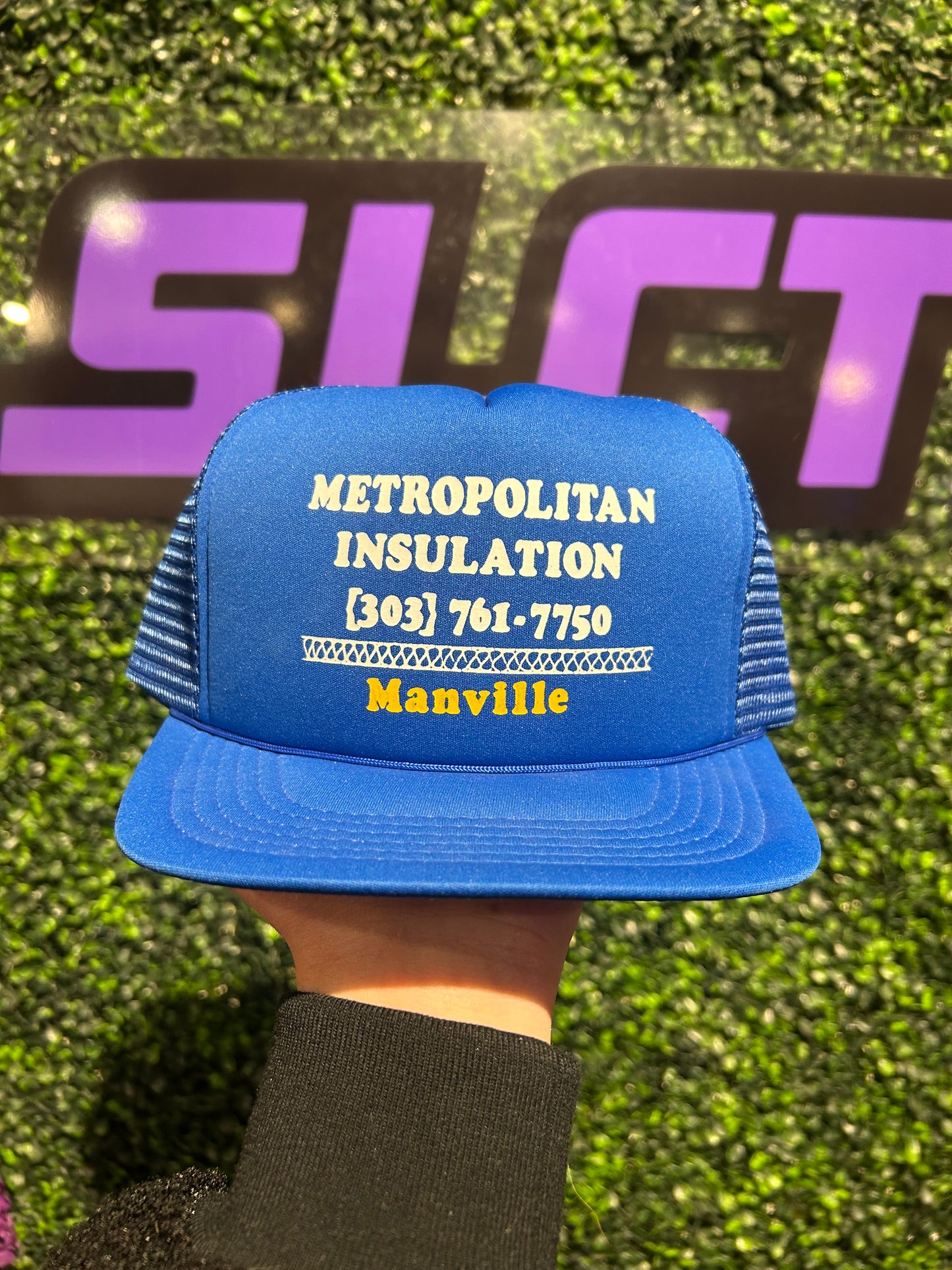 Vintage Metropolitan Insulation Trucker Hat