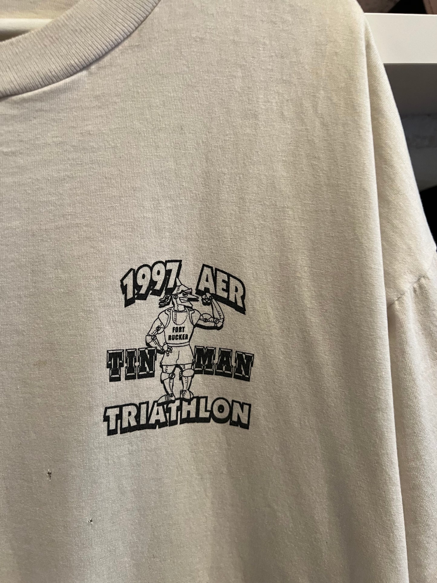 1997 Tin Man Triathlon T-Shirt Size XL