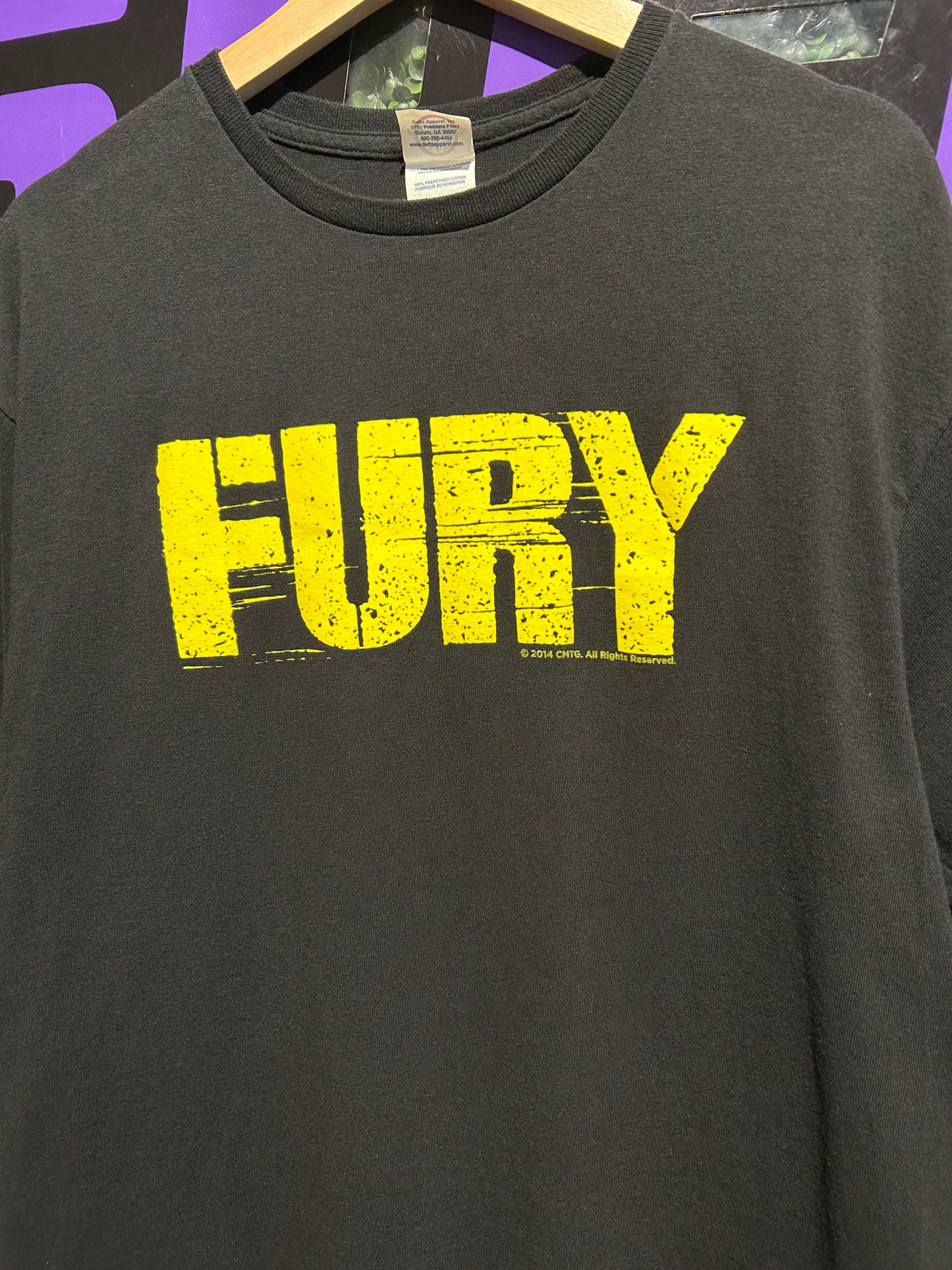 2014 Fury Movie-Promo T-Shirt. Size Large