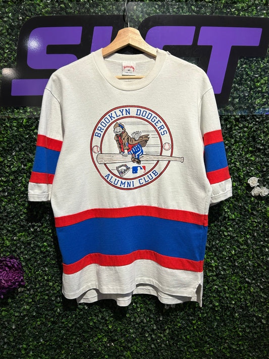 80s Brooklyn Dodgers Alumni Club T-Shirt. Size M/L