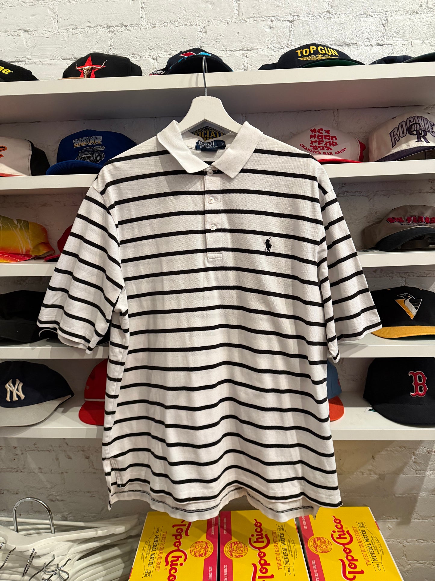 Polo Ralph Lauren Striped Polo Size Large