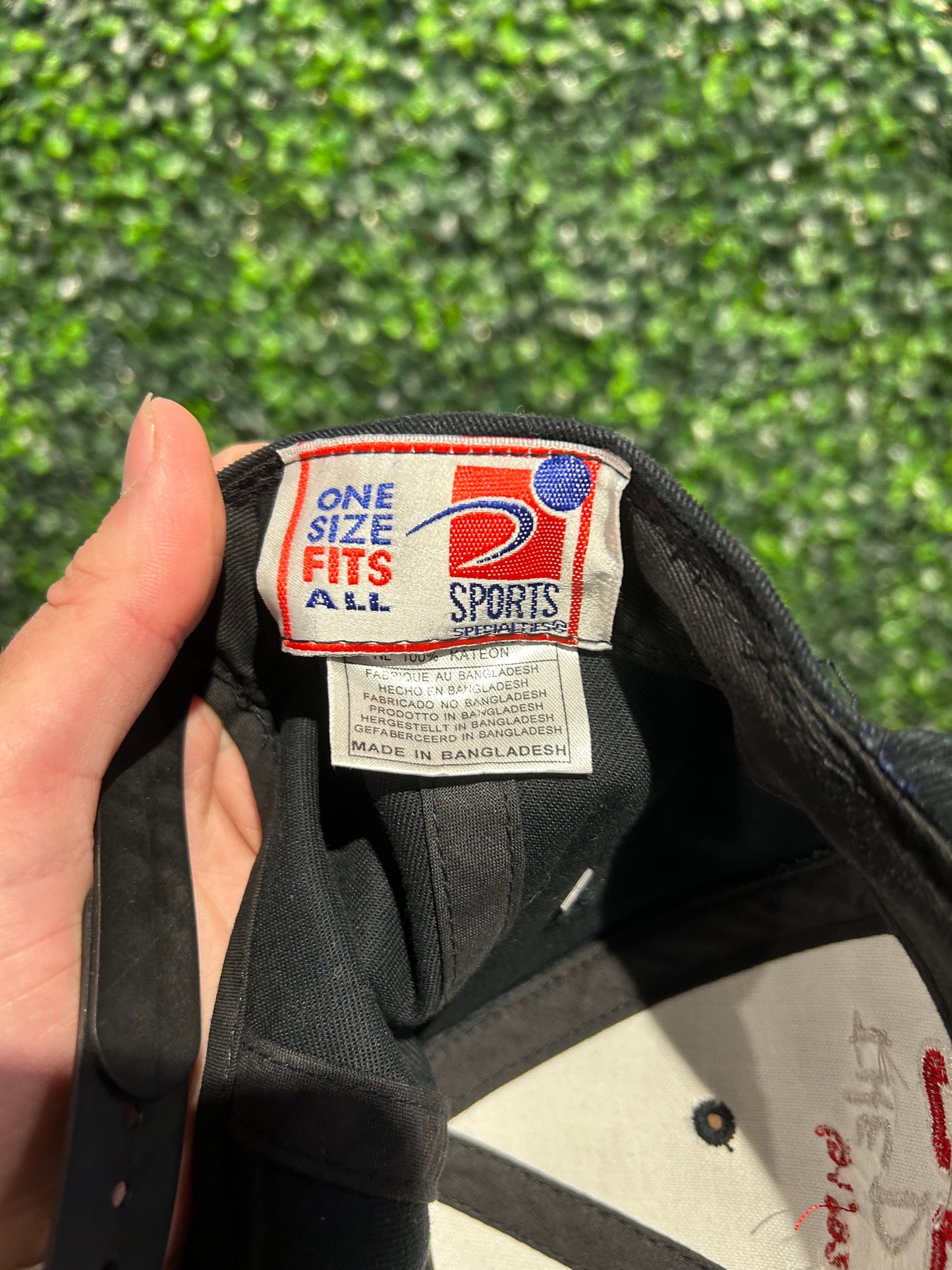 1998 Chicago Bulls “The Double Triple” Sports Specialties Snapback Hat