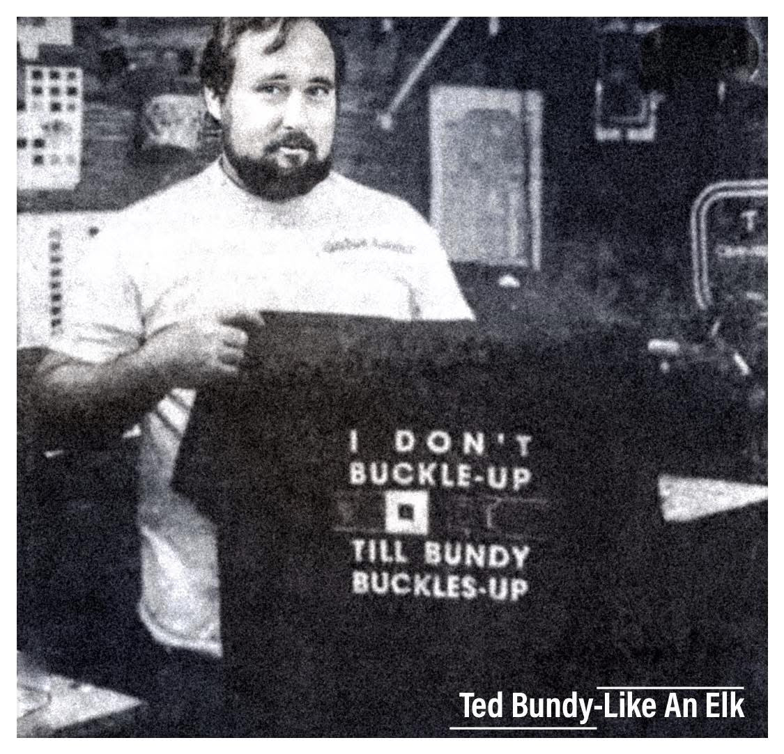 80s I’ll Buckle Up When Bundy Buckles Up T-Shirt. Size Large