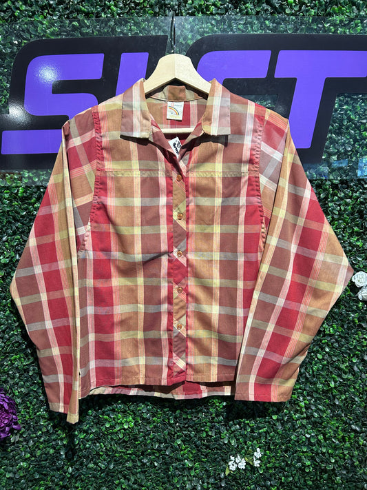70s Third Generation Button-Up Shirt. Size S/M