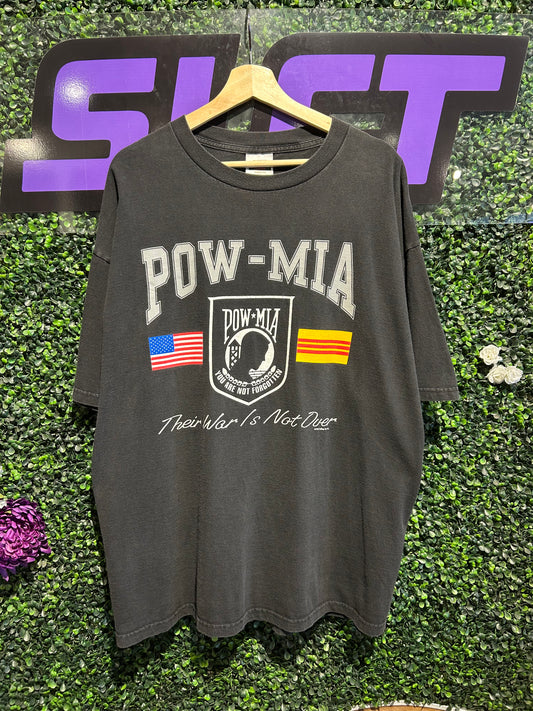 90s POW-MIA T-Shirt. Size XXL