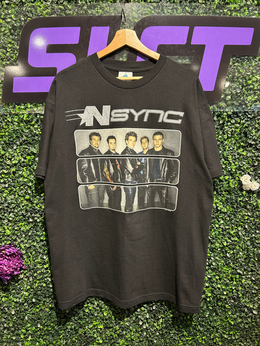 2001 NSYNC Popodyssey Tour T-Shirt. Size Large