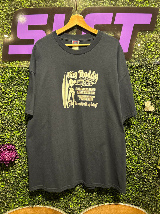 Vintage Big Daddy Long Boards T-Shirt. Size XXL