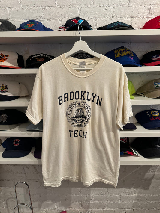 Distressed Brooklyn Tech T-Shirt Size M