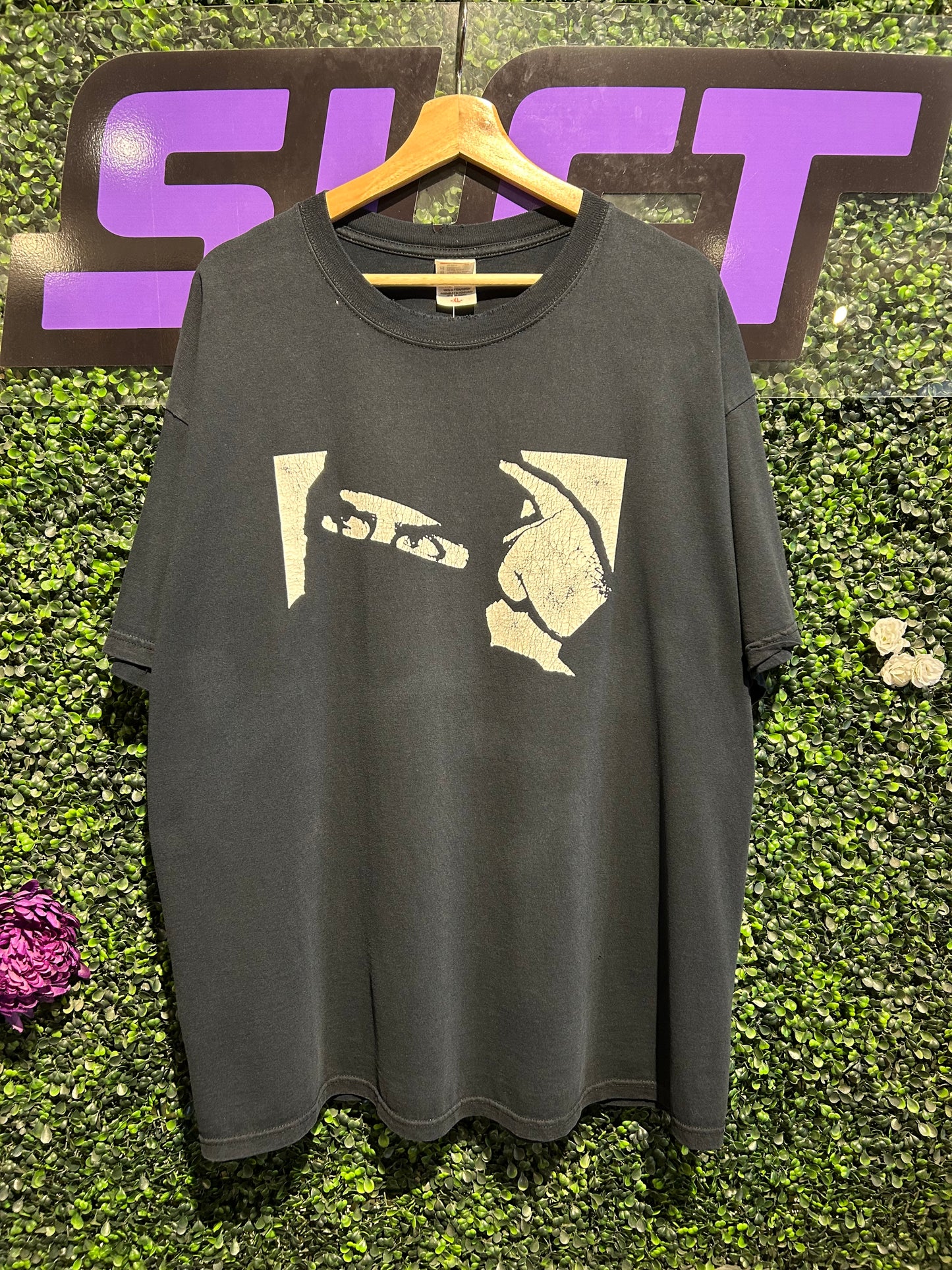 Vintage Ask A Ninja T-Shirt. Size XL