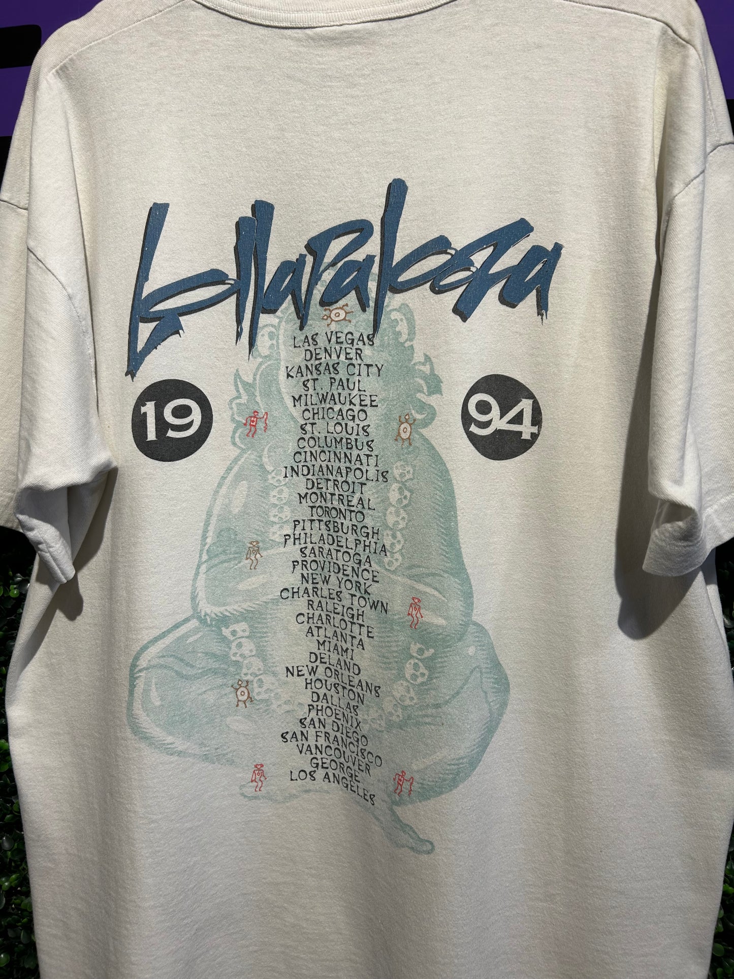 1994 Lollapalooza Festival Tour T-Shirt. Size XL